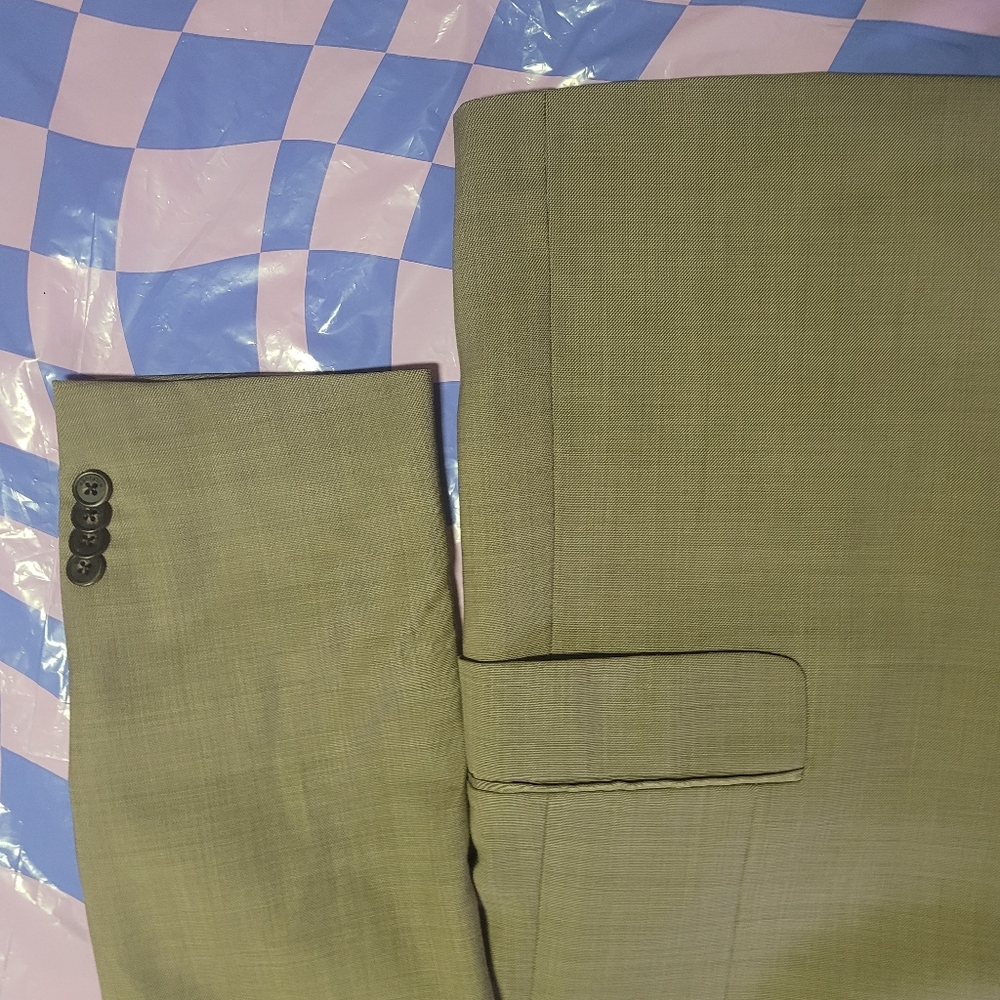 EUC Tommy Hilfiger Tan Sports Coat Blazer 100% Wool - Picture 7 of 8